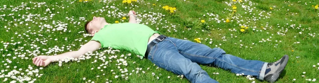 Article : Exercice de relaxation - Image en avant.